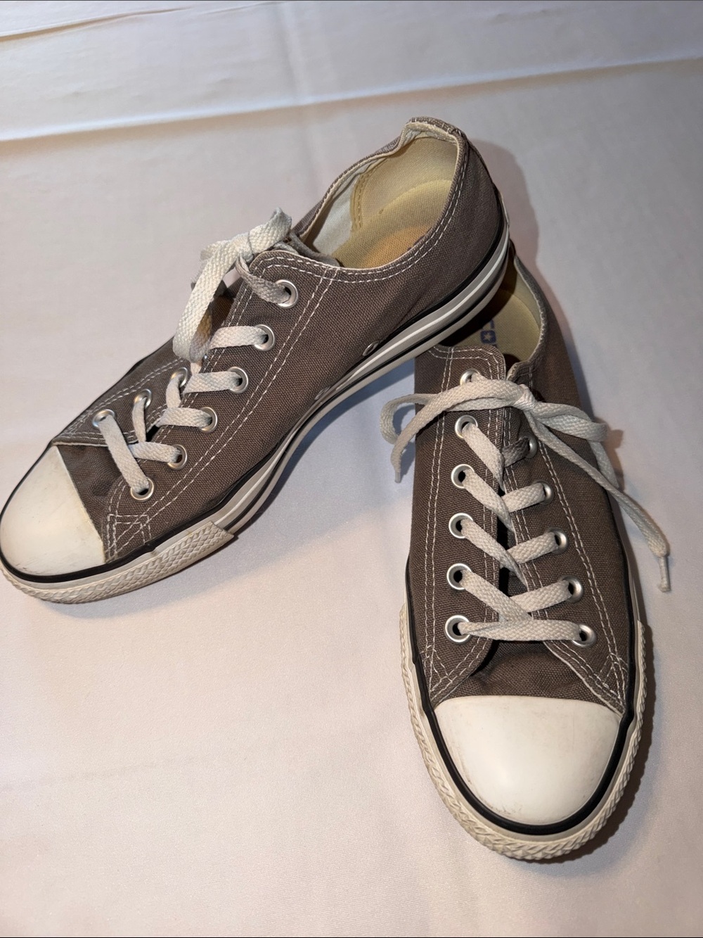Converse Chuck Taylor All Star Low Top Charcoal Gray Sneakers Men's Size 7